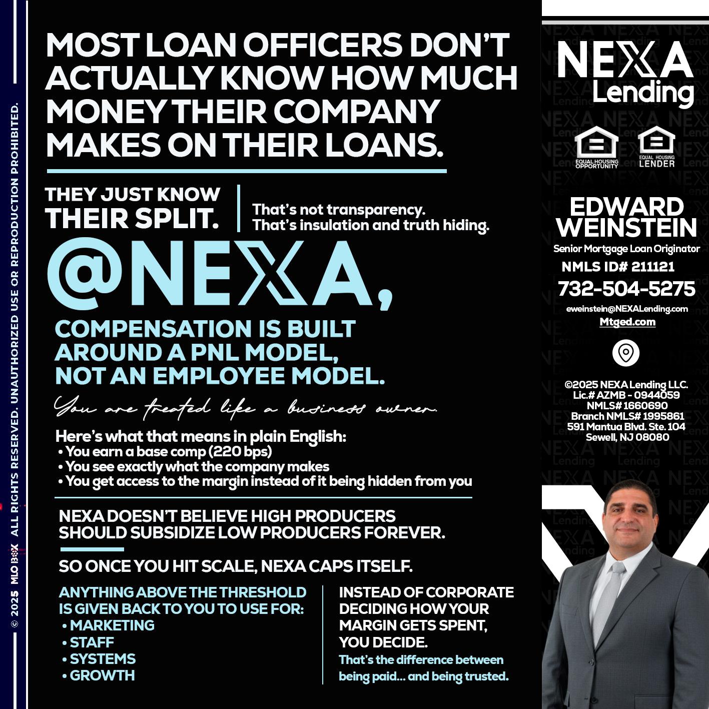 @NEXA - Edward Weinstein -Senior Mortgage Loan Originator