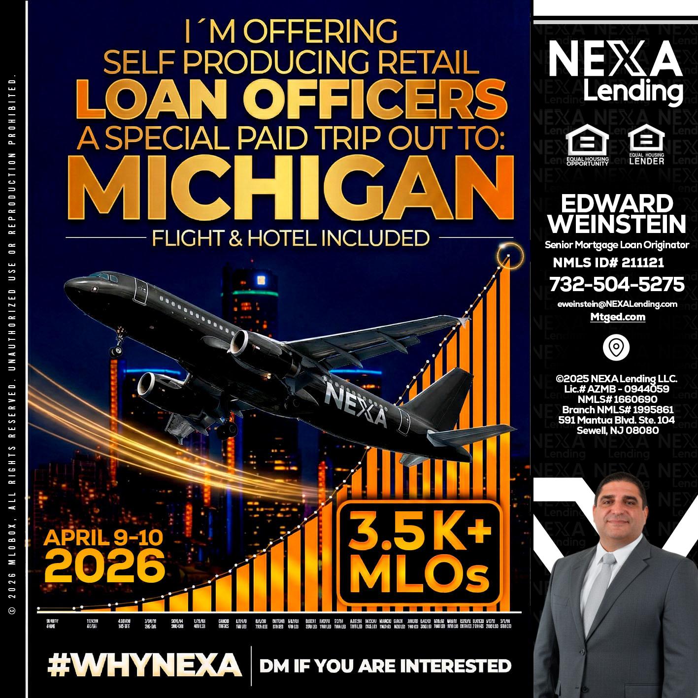 3.5K - Edward Weinstein -Senior Mortgage Loan Originator