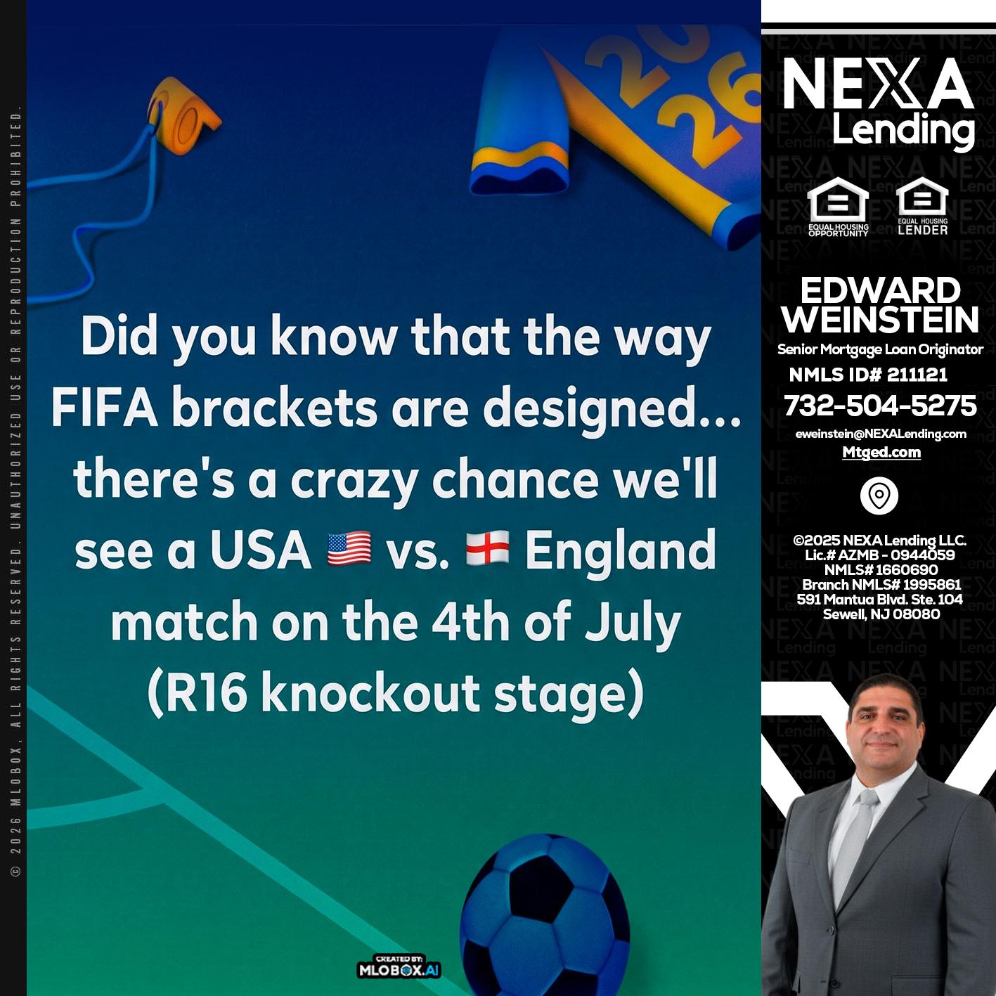 did you know? - Edward Weinstein -Senior Mortgage Loan Originator