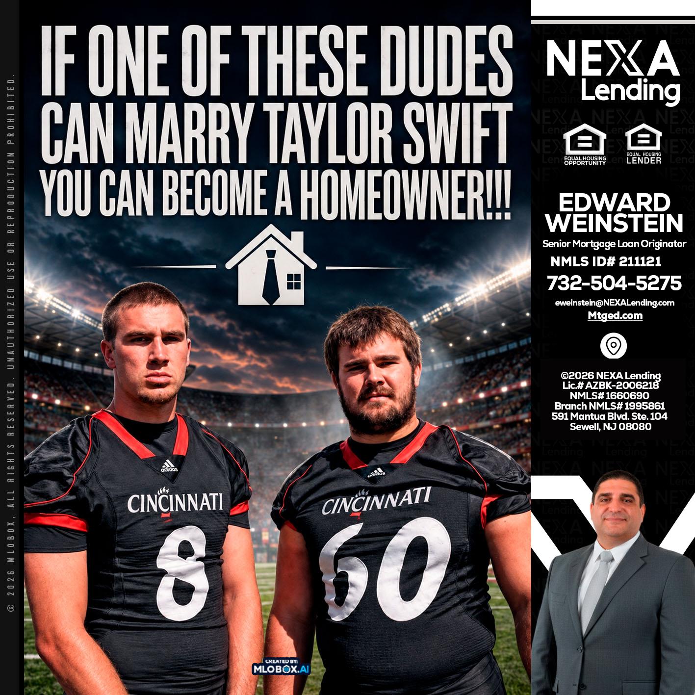 if one of these - Edward Weinstein -Senior Mortgage Loan Originator